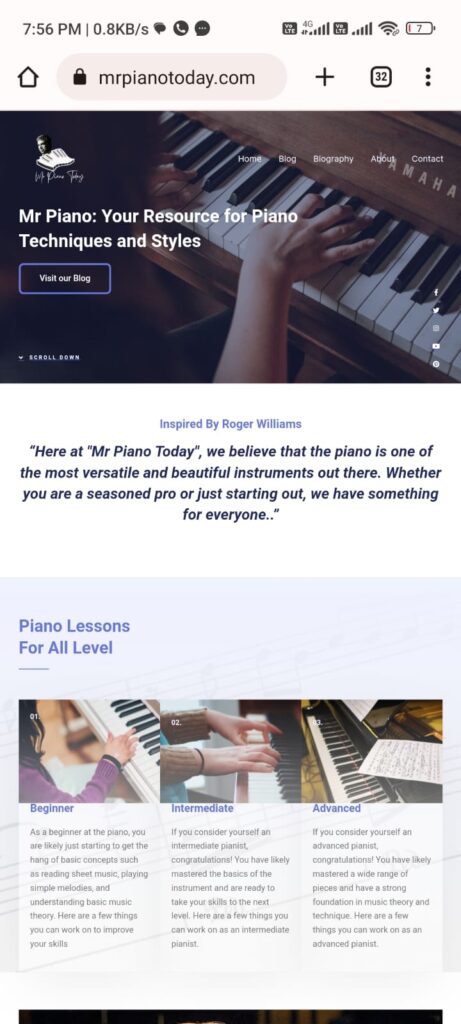 Mr Piano Today